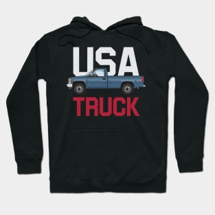 USA Truck 1 LWB Blue Hoodie